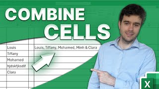 Combine Multiple Cells Into One in Excel [upl. by Enela]