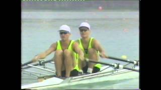 1992 Barcelona Olympics Rowing Mens 2x Final [upl. by Raskin]