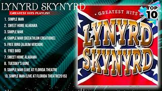 lynyrd skynyrd Greatest Hits  Top 10 Best Songs To Listen in 2024 [upl. by Mihe]