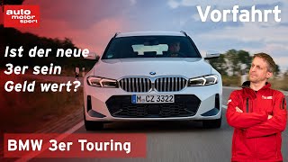 BMW 3er Touring 2022 Wie gut ist das Update  auto motor und sport [upl. by Yarased]