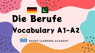 German Vocabulary A1A2Berufen [upl. by Malvina]