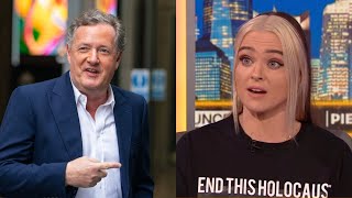 Guest Tomi Lahren helps Piers Morgan slam Vgan Booty’s diet [upl. by Hsak]