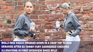 MollyMae Hague Steps Out in Casual Style as Ex Tommy Fury Breaks Silence on Cheating Allegations [upl. by Iral]