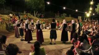 Traditional Greek Music And Dance Night Kefalonia Island Greece [upl. by Anisamoht]