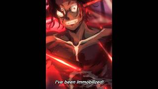 Blood demon art❤️❤️ youtubeshorts ytshorts demonslayer anime shortsvideo viral [upl. by Bolitho]