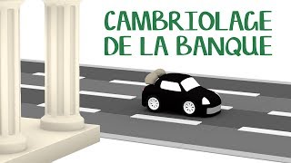 Dessin animé éducatif pour enfants de 4 voitures  cambriolage de la banque [upl. by Kinata]