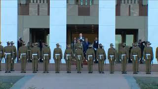 Vice Regal Salute  Australia Opening of Parliament 2019 [upl. by Compte]