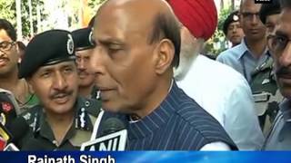 Rajnath Singh calls to resolve border dispute with Bangladesh [upl. by Eseilanna202]