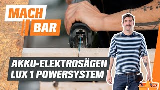 Werkzeugkunde Elektrosägen – Arten und Funktionen  OBI [upl. by Irrot]