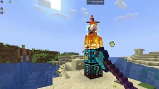 VOD Minecraft  ON ESSAYE LE MOD PACK DE LAINK ET TERRACID WANKIL CRAZY  LUCKY WORLD INVASION 1 [upl. by Yelac112]