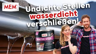 Undichte Stellen abdichten und reparieren mit Universalabdichtung  So gehts [upl. by Ruon64]