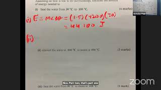 CSEC physics specific heat capacity and latent heat review [upl. by Los]