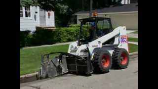 Bobcat Planer Attachment Safety [upl. by Diraf870]