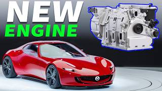 NEW DETAILS Mazdas NEW Rotary Engine Sportscar is taking shape [upl. by Roselin]