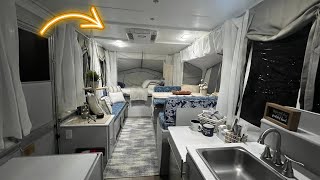 Pop Up Camper Renovation Palomino Pop Up Fully Restored [upl. by Prisca434]