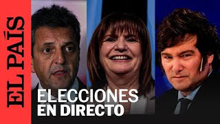 ARGENTINA  Abren las casillas de las elecciones 2023 en directo  EL PAÍS [upl. by Clarie162]