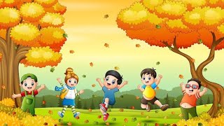 Autumn Season Songs  Nursery Rhymes amp Kids Songs [upl. by Santana]