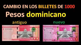 Nuevo billete de 1000 pesos en República Dominicana [upl. by Duma]