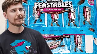 Thank You MrBeast For This Tasty Chocolate 🍫  Feastables  ASMR [upl. by Nauqes683]