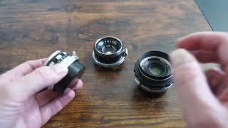 35mm Lens comparison [upl. by Nylodnew]