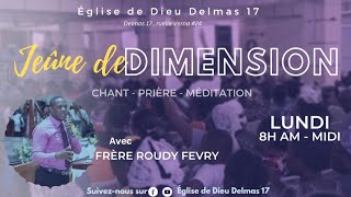 EN DIRECT  Jeune de dimension  Église de Dieu Delmas 17  Lundi 22 Janvier 2024 Part 2 [upl. by Aivek]