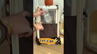 Pet carrier baggage Link is on bio or copywwwniopetscom [upl. by Charisse459]