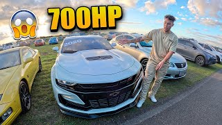 Llevamos Un CHEVROLET CAMARO de 700HP A Un Evento Dominicano de Roll Race endyvlogs [upl. by Vine]