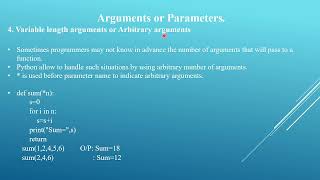 Arguments or Parameters  Malayalam [upl. by Arat]