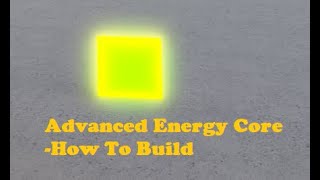 Factory Simulator Roblox  How to build  Tier 5 Compressed  Advanced Energy Core [upl. by Ariel240]