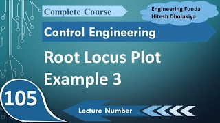 Root locus Plot Explained Rules Steps Procedure and Solved Example 3 [upl. by Yvi]