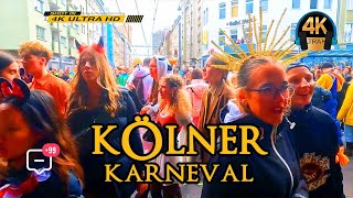 Cologne Carnival 1111  2023 Complete Tour of Kölner Karneval 🎉🇩🇪  4K Experience [upl. by Tess752]