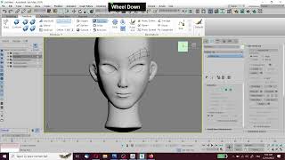 Retopology in 3DS MAX Head character Arabic speech [upl. by Acemahs]