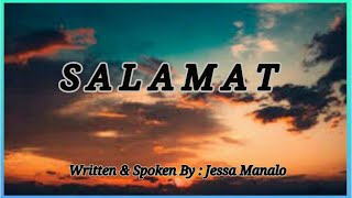 SALAMAT  SPOKEN WORD POETRY [upl. by Rausch]