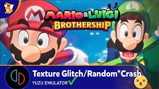 Yuzu Early Access 4143  Mario amp Luigi Brothership PlayableVulkan [upl. by Eiramlatsyrk]