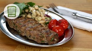 Köfte  türkisches Hackfleisch vom Spieß oder als Bällchen chefkoch [upl. by Rumilly]