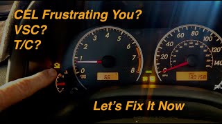 Check Engine Light On VSC TC Why Drivers Need To Have An OBD2 ScannerReader In Their Car [upl. by Mcnelly]