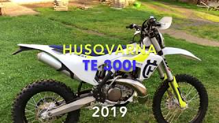 Husqvarna TE 300i 2019 walkaround amp soundcheck [upl. by Anillehs]