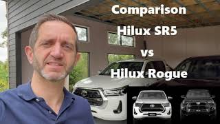 Toyota Hilux Review SR5 vs Rogue [upl. by Averill]