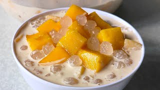 Mango Sago Dessert [upl. by Netsrek415]