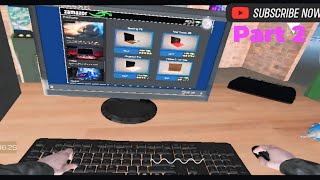 internet cafe simulator part 2 gaming Games hub internet cafe simulator viral [upl. by Adohr462]