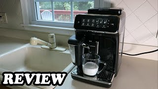 Philips 3200 Espresso Maker Review  Awesome coffee maker 2024 [upl. by Leahcimnoj]