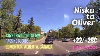 Nisku to Oliver Edmonton Alberta Canada 2225 Celsius [upl. by Ahsiener]