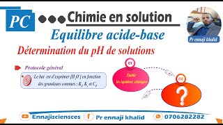 Détermination du pH de solutions [upl. by Aseela]