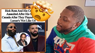 RICK ROSS MAY NOT EVER GO BACK TO CANADA AGAIN AFTER DRAKE SENT THEM MEMBERS AT HIM… [upl. by Neeliak337]