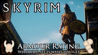 Skyrim Mod Armor Rating  What You See Is What You Get [upl. by Secor]