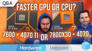 R5 7600  4070 Ti or 7800X3D  4070 Nvidia To End The 12GB RTX 4070 TI December QampA Part 3 [upl. by Airdnax]