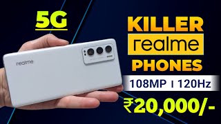 108MP  12GB  Top 5 Best REALME Phones Under 20000 in 2024  Realme 5G Mobile Under 15000 [upl. by Marlow]