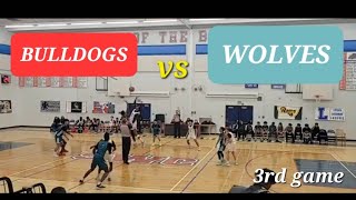 3rd Game BULLDOGS VS WOLVES score 7993 Congratulations Wolves🏀⛹️💪❤️ [upl. by Marcia]