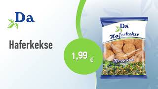 Haferkekse von quotDAquot  Top Angebote Mix Markt 020914092024 [upl. by Ahsirek]