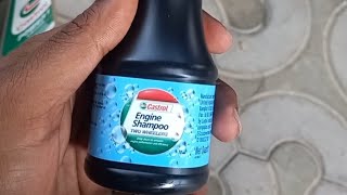 How To Use Free Engine Shampoo  Castrol Engine Oil 125 liters  Easy to Change [upl. by Queston]